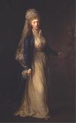 Anton  Graff Portrait of Princess Louise Augusta of Denmark Germany oil painting artist